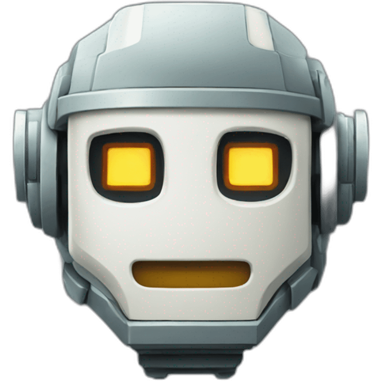 pixelated robot emoji