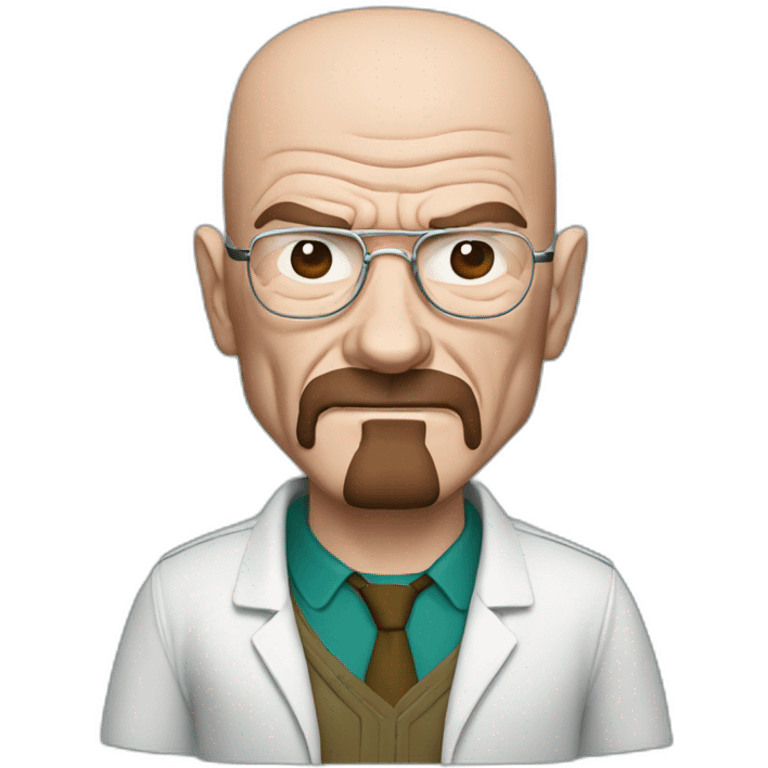 walter white with spiderman suit emoji