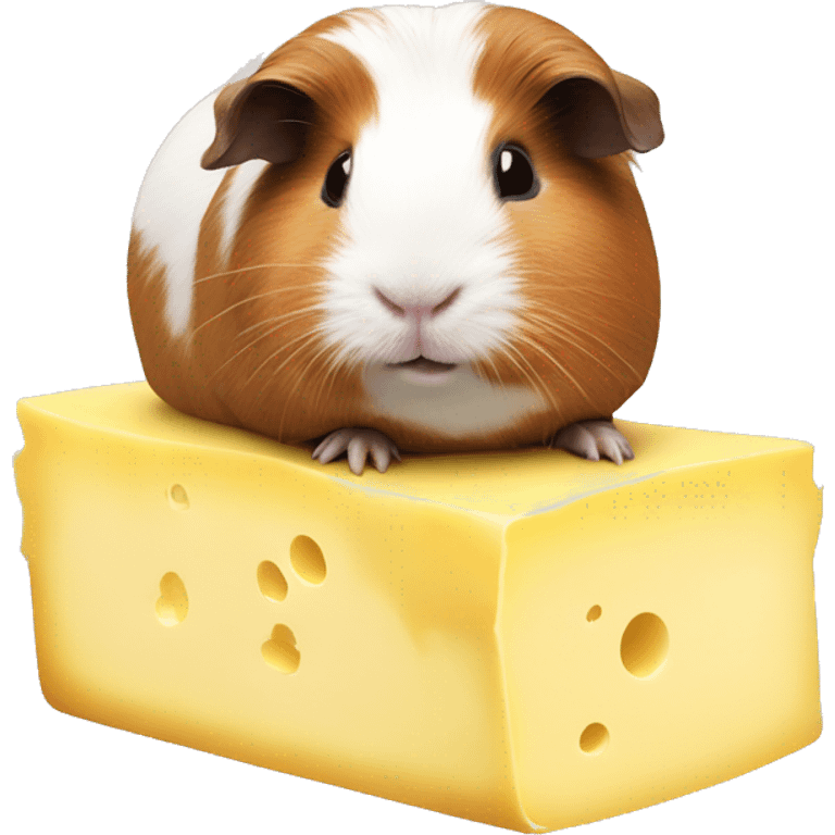 Guinea pig on top of butter  emoji