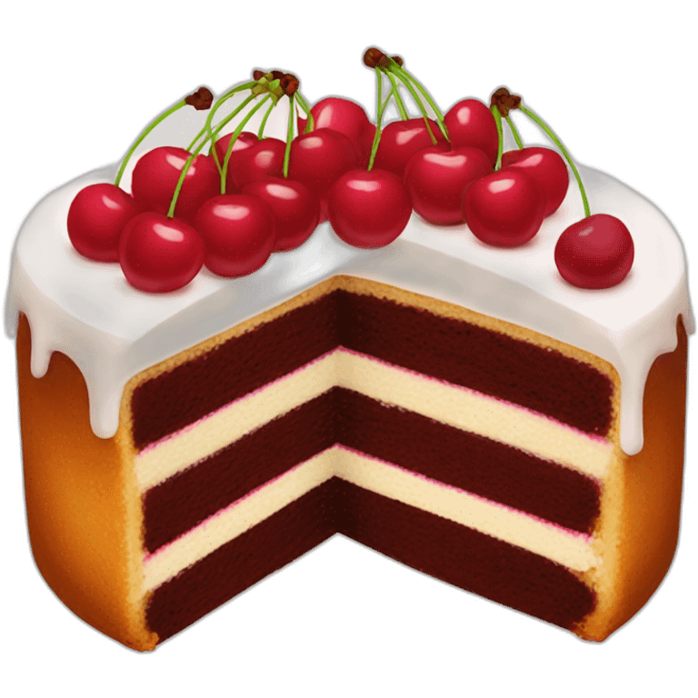 cherry cake emoji