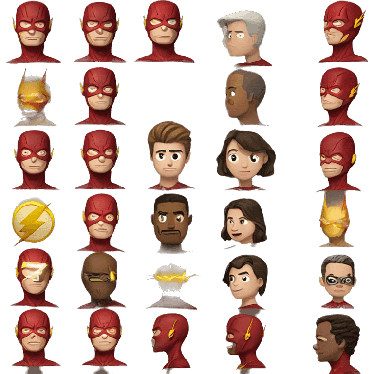 The flash emoji