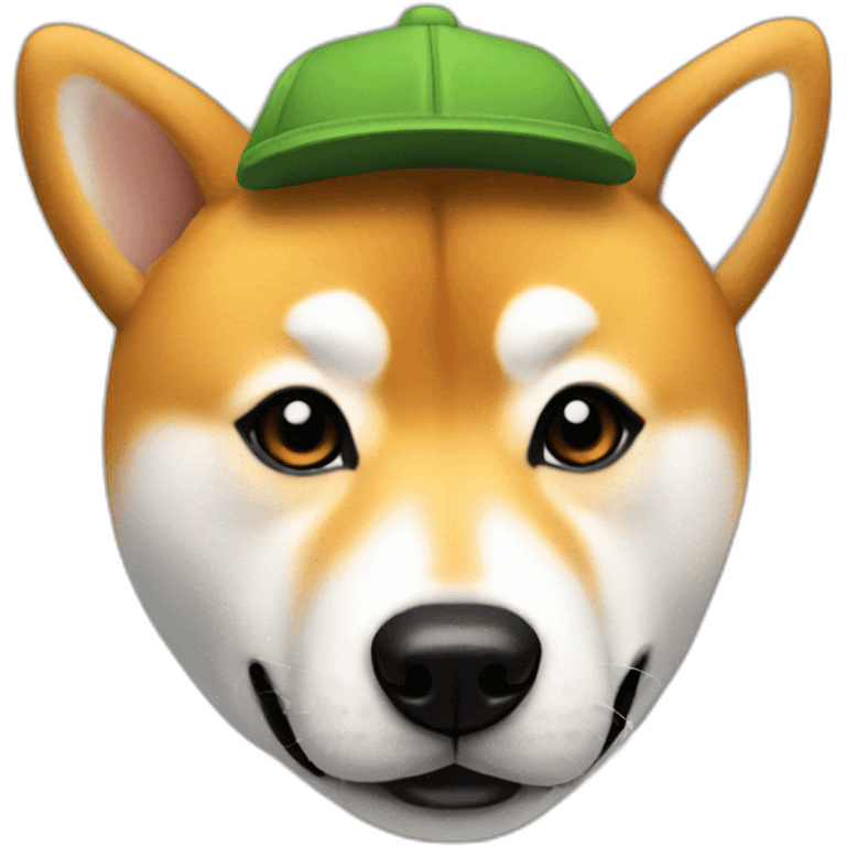 Shiba hat emoji