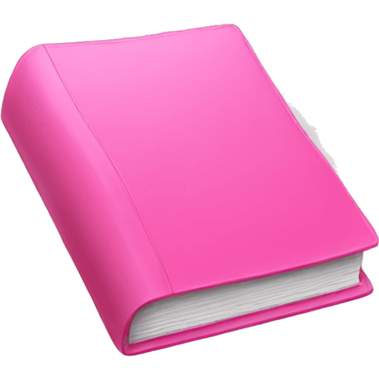 pink book emoji