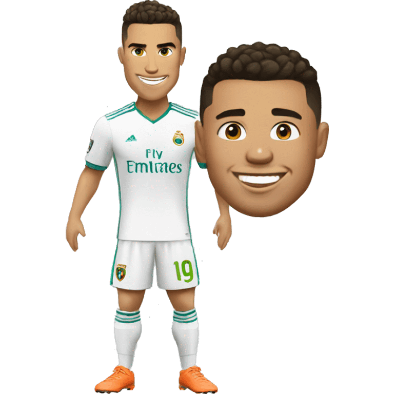 Happy Ronaldo emoji