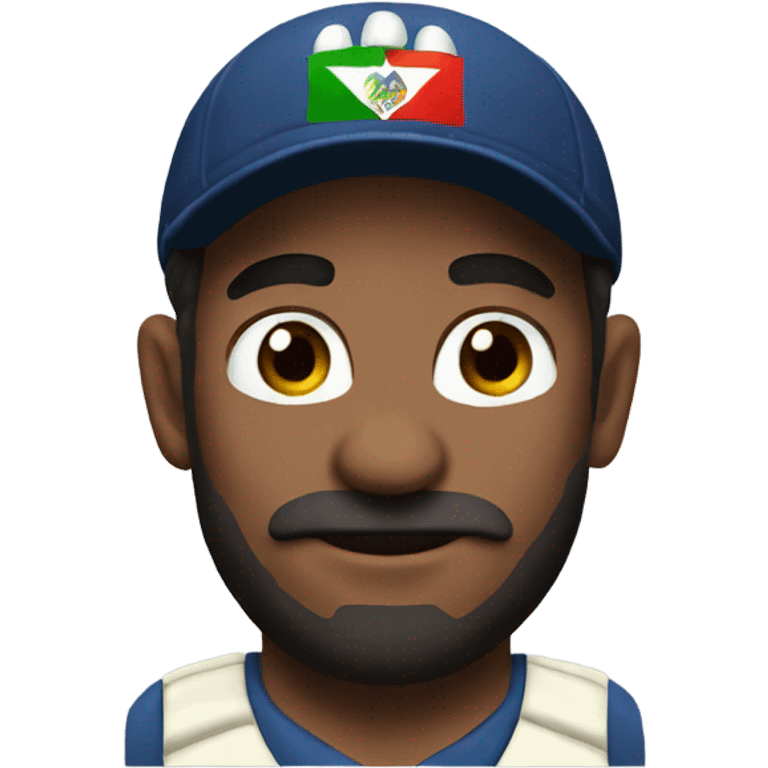 Cricketer mario emoji