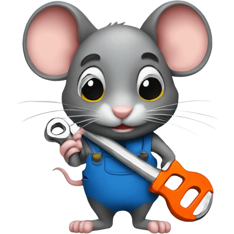 rat with a wrench  emoji