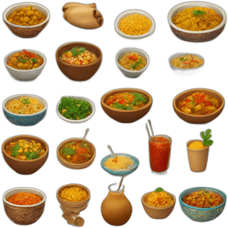 Moroccan food emoji