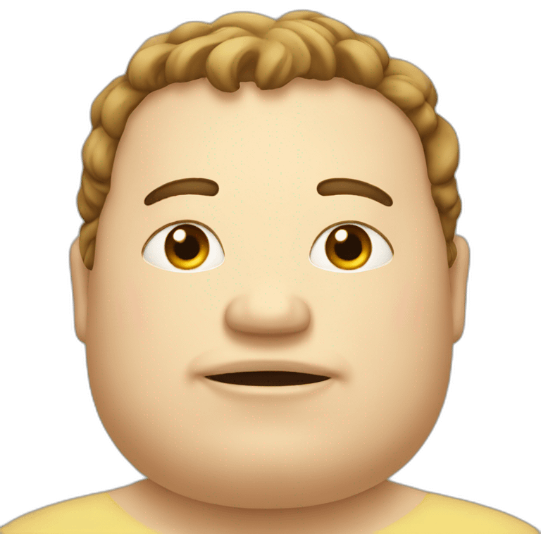 image of fat emoji