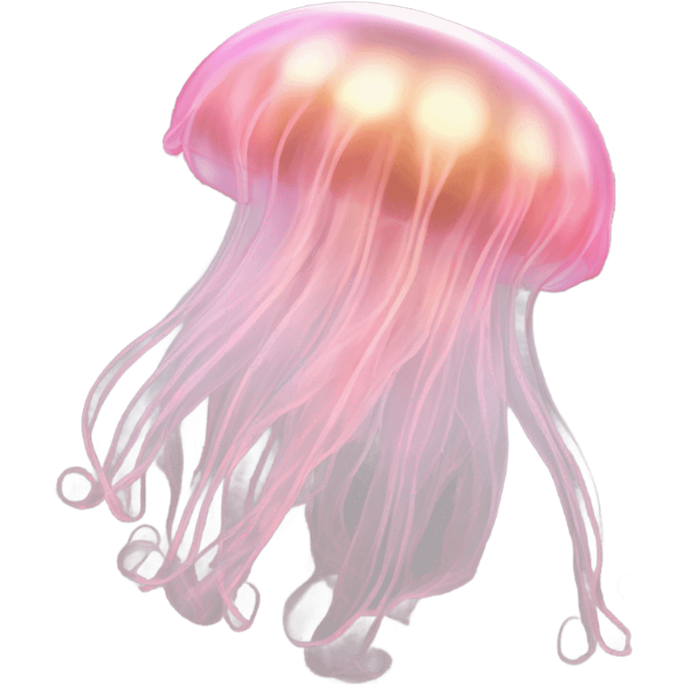 Light pink jellyfish emoji