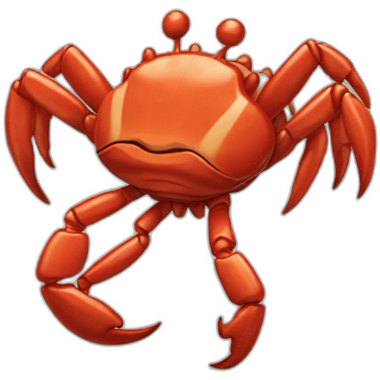 Crabe qui danse emoji