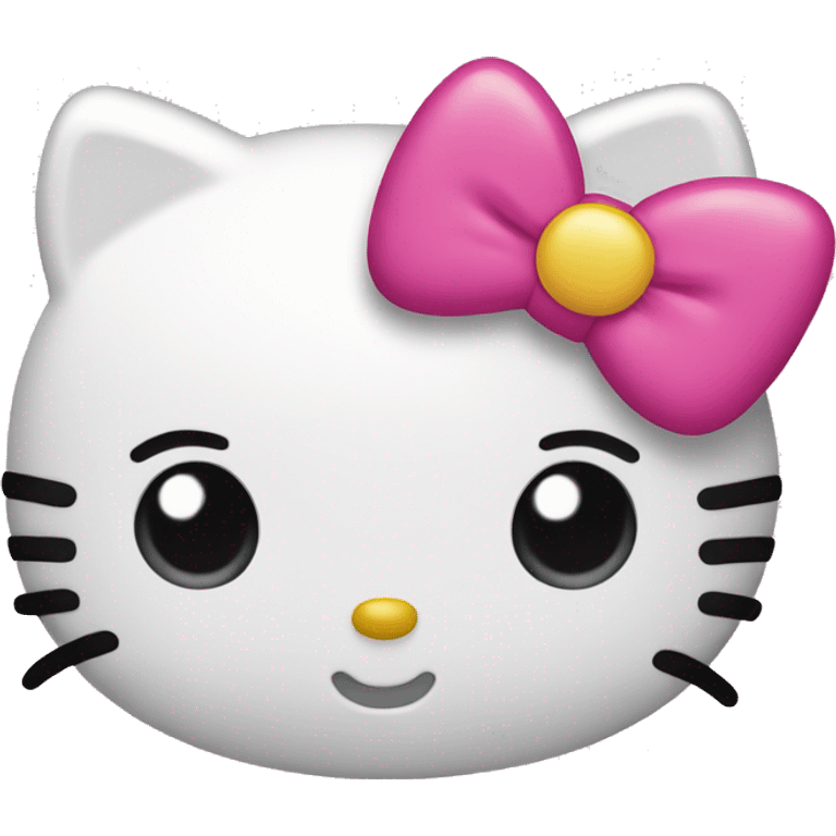 Hello kitty faır emoji