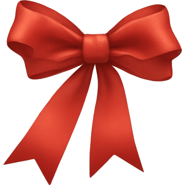 Big red bow  emoji