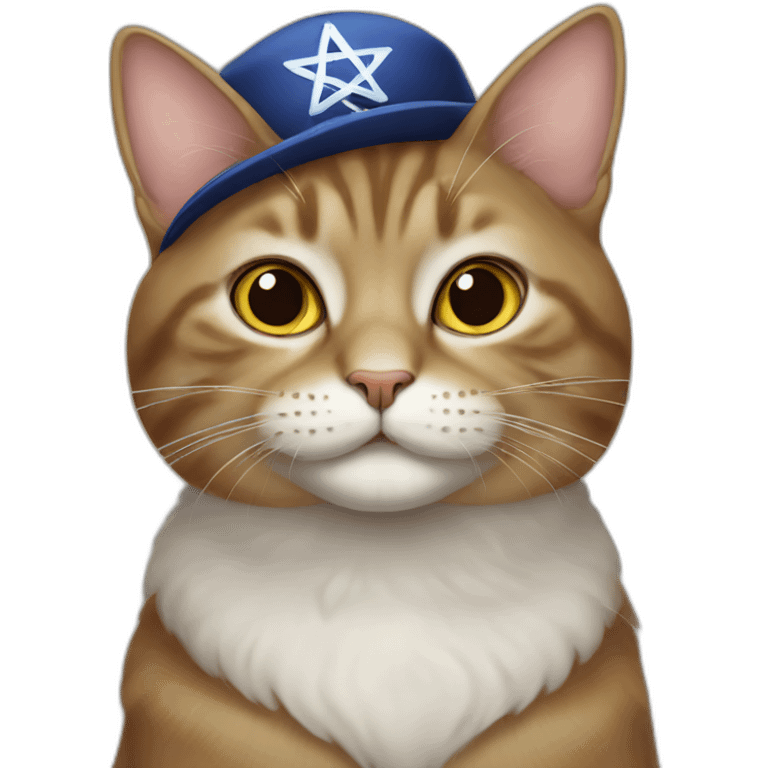 Jewish cat emoji