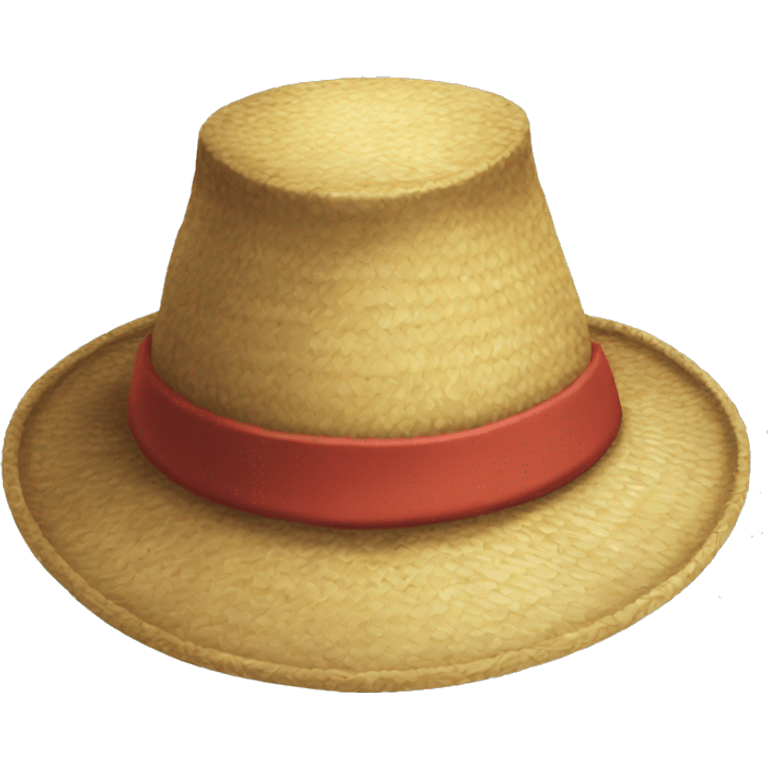 Luffy’s hat emoji