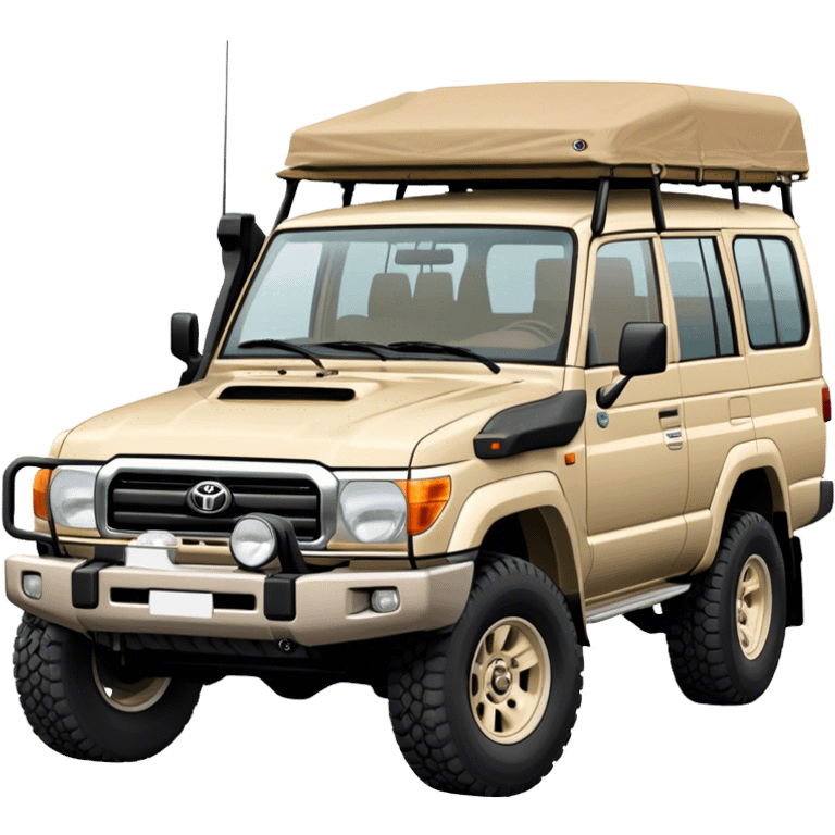 landcruiser 79 series - Toyota (Model Year: 2008) (Iconic colour: sand) emoji