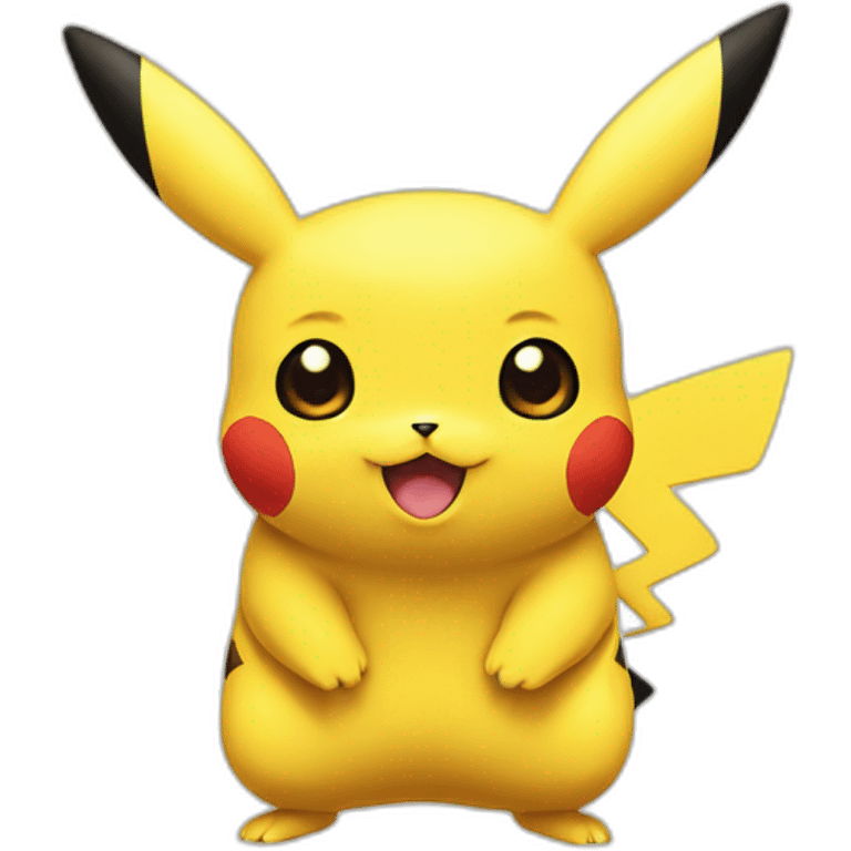 Pikachu pokémon emoji