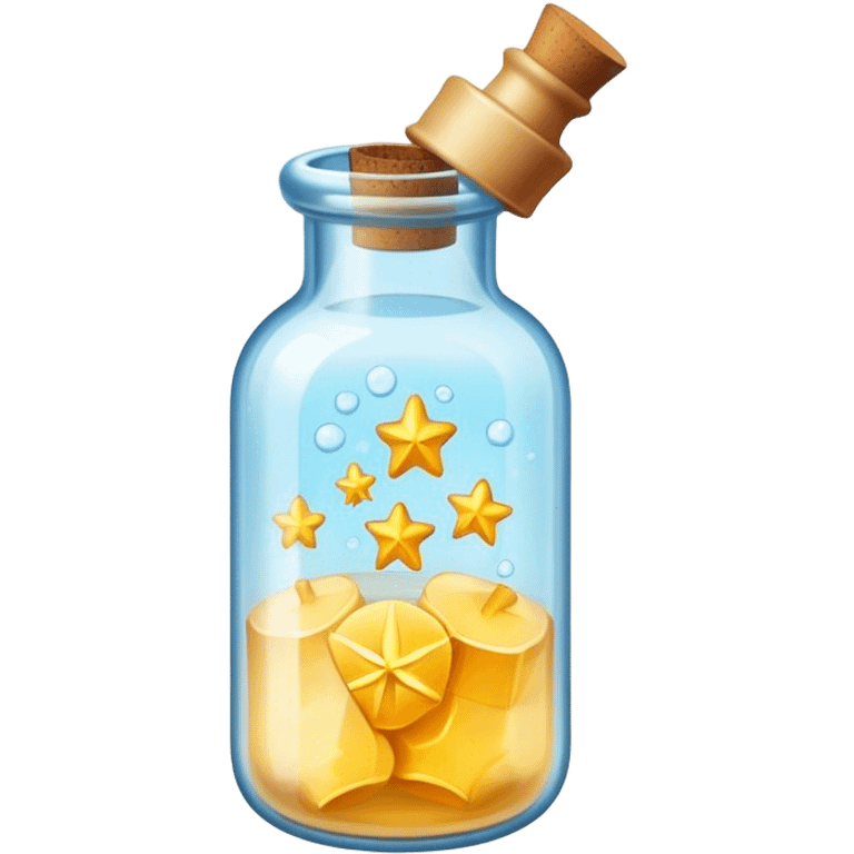 a WISH BOTTLE
 emoji