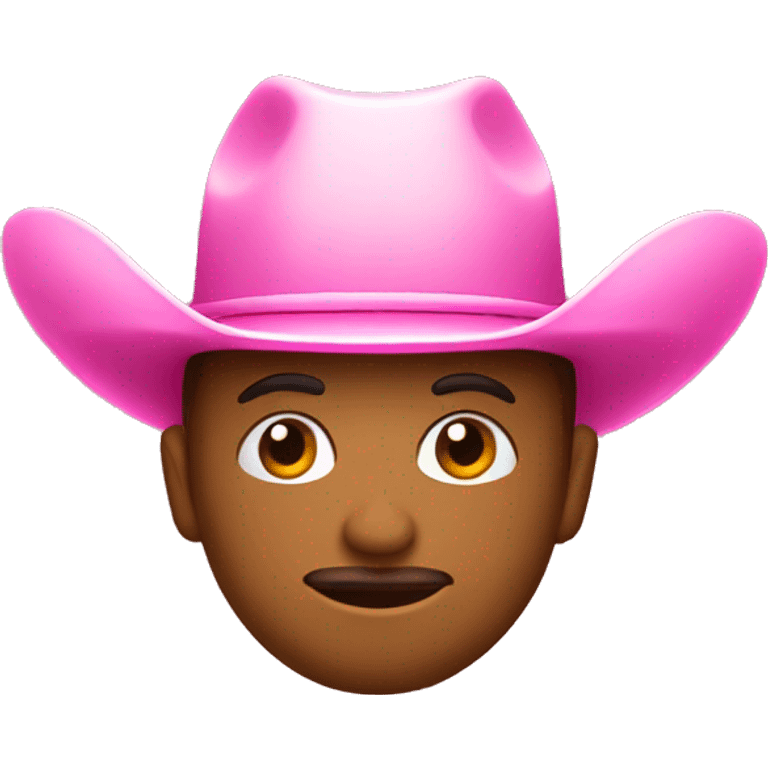 pink cowboy boats emoji