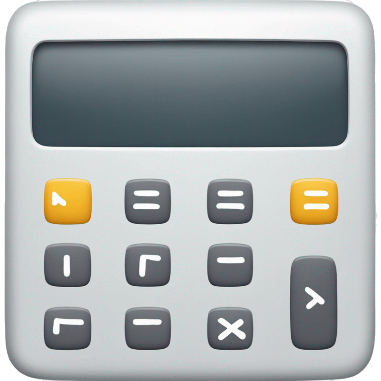 Calculator that calculates printers emoji