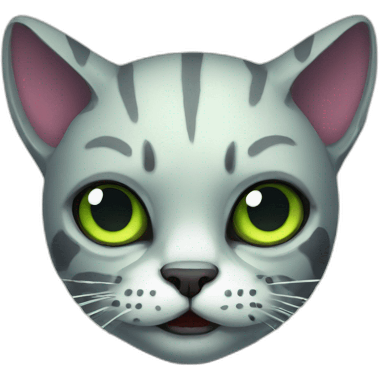 Zombie cat emoji