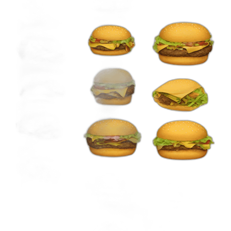 burger and taco emoji