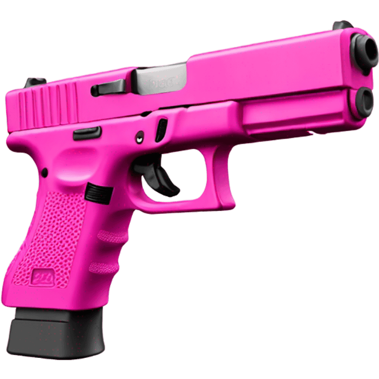 Pink glock emoji