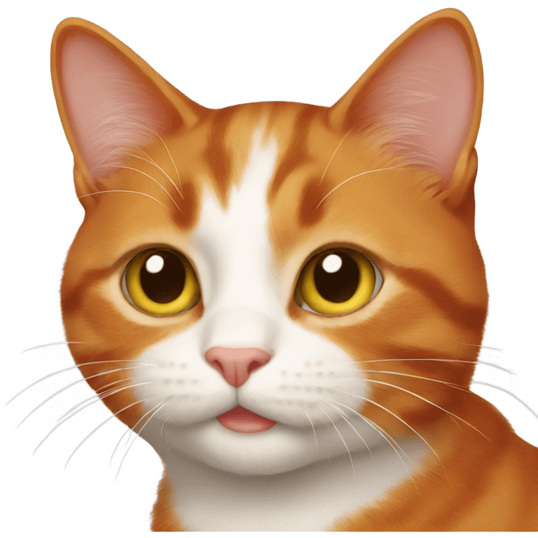 Redhead cat emoji