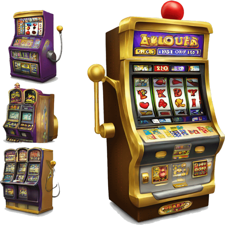 gambling slot machine emoji