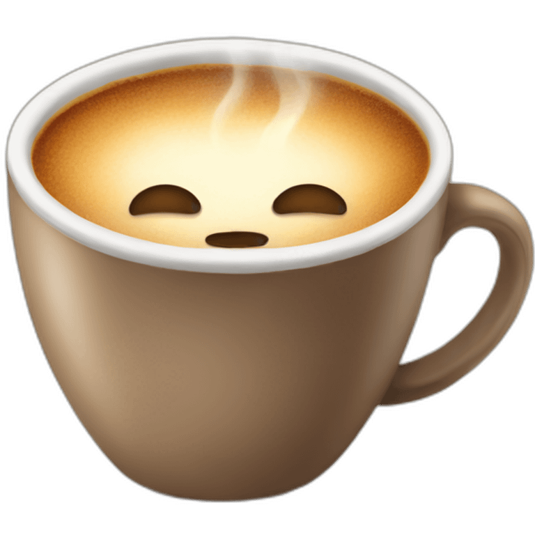 hot cup of coffee emoji