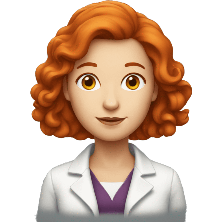 Redhead Woman Astrophysicist  emoji