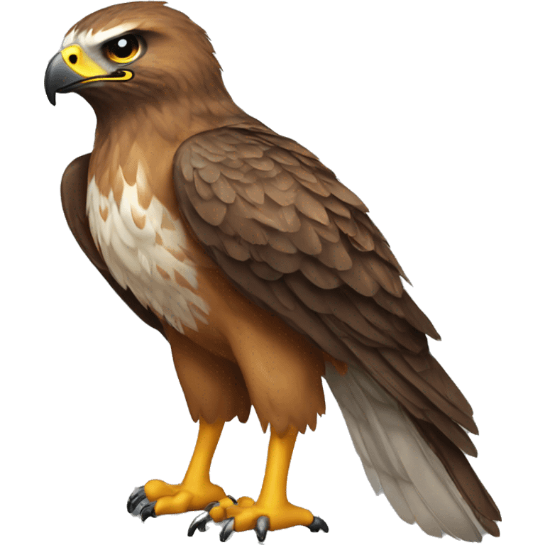 hawk full body emoji