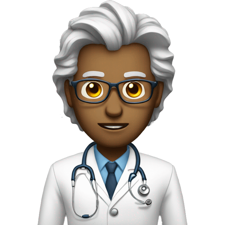 Mad doctor emoji