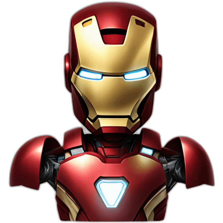 Iron man livrator la fan curier emoji