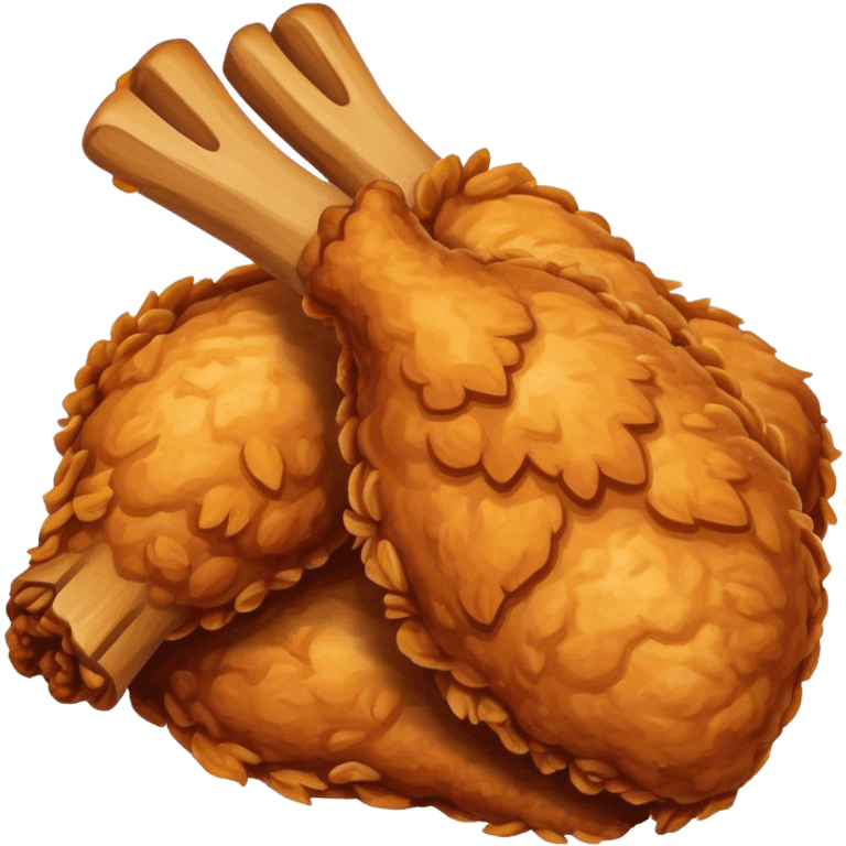 fried chicken emoji