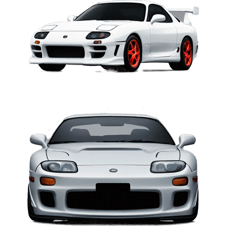 rx7 and supra emoji