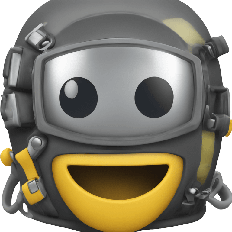 diver helmet laughi emoji