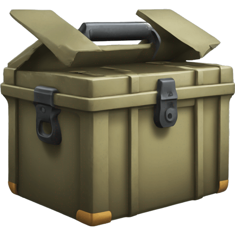 Ammunition box emoji