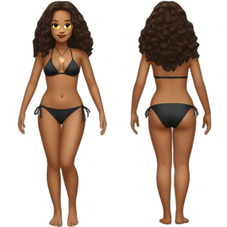 Rihanna bikini emoji