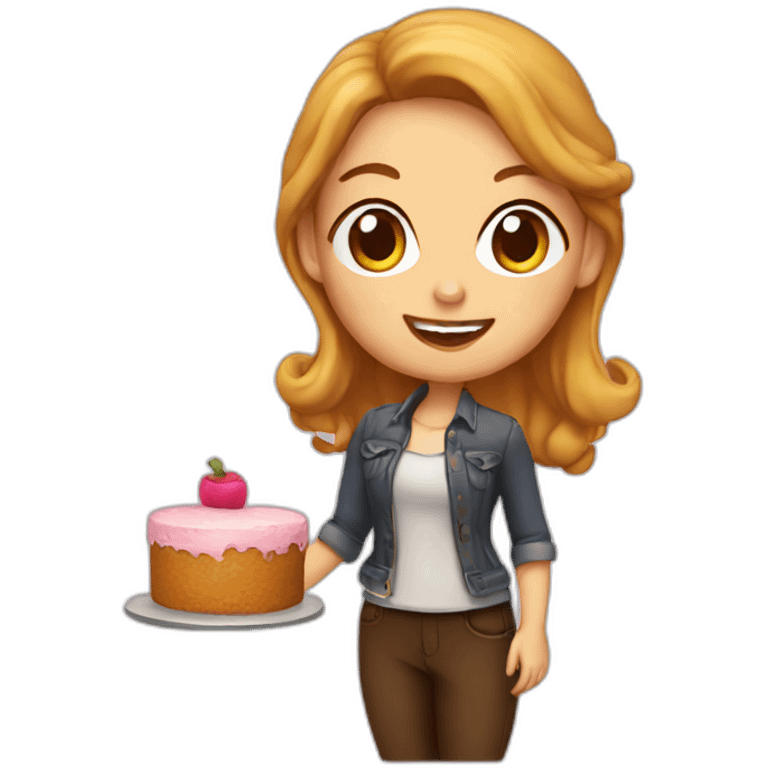 Molly cake emoji