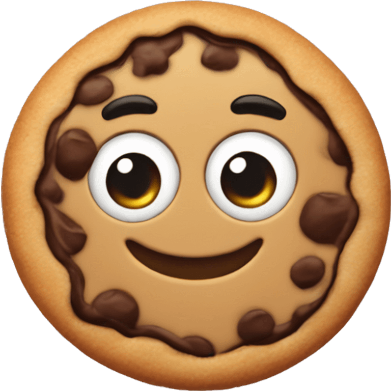 a racoco cookie emoji