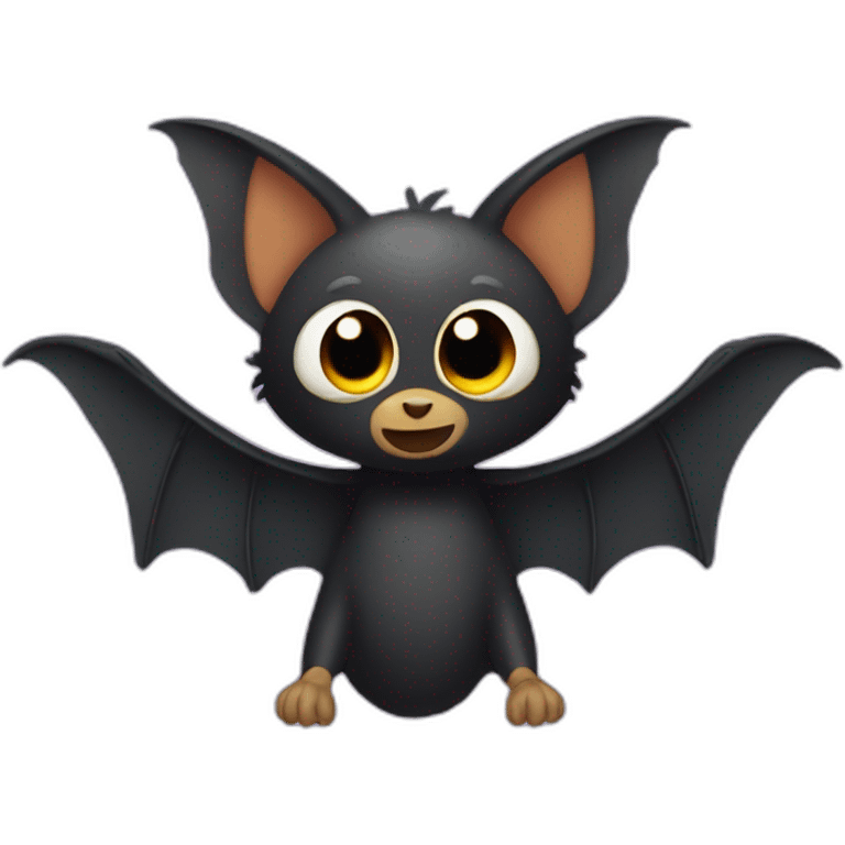 Bat with autisme wings emoji