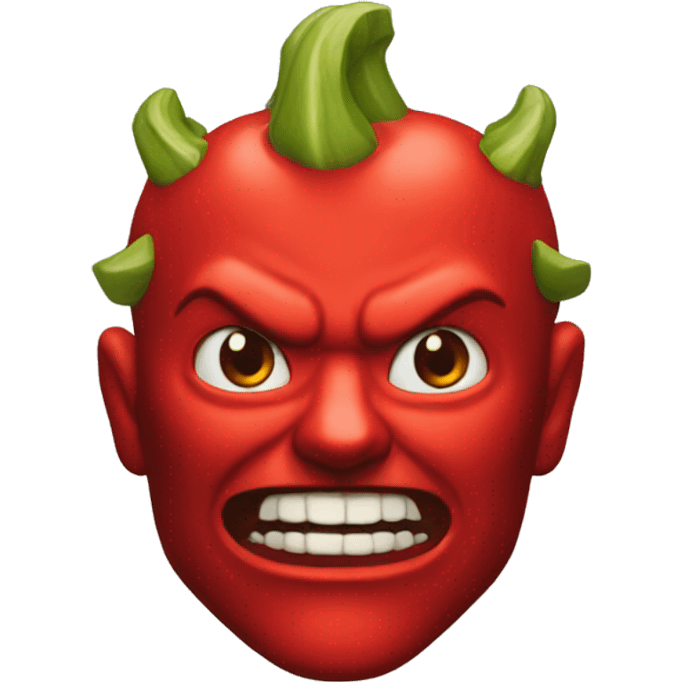  del diablo rojo emoji