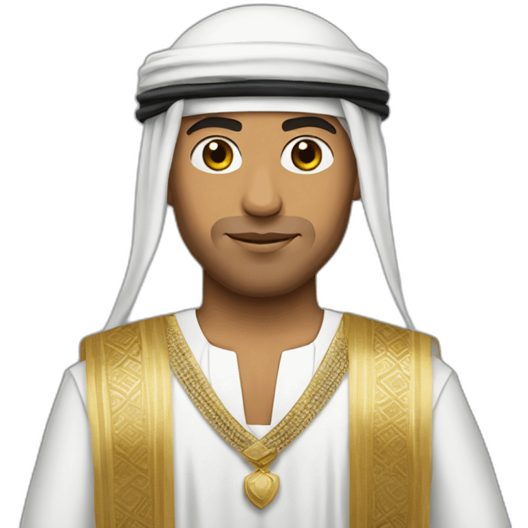 Ronaldo in arab dress emoji