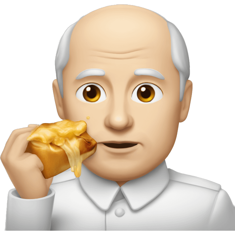  Vladimir Poutine qui mange poutin emoji