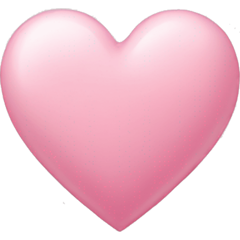 light pink heart  emoji