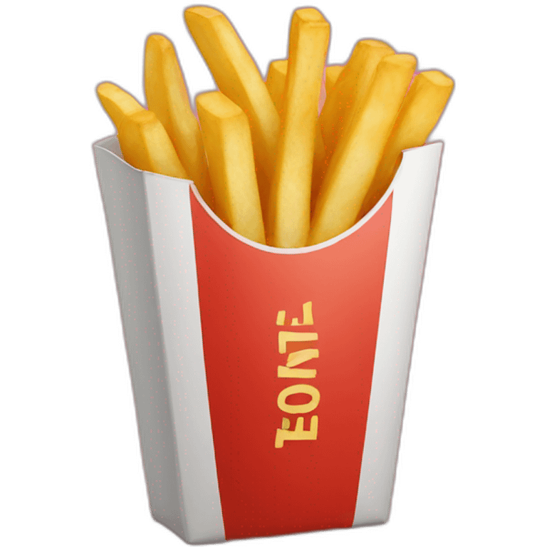 french fries emoji