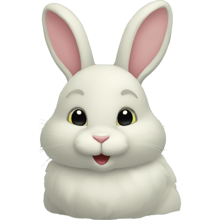 Lapin qui pond des œufs  emoji