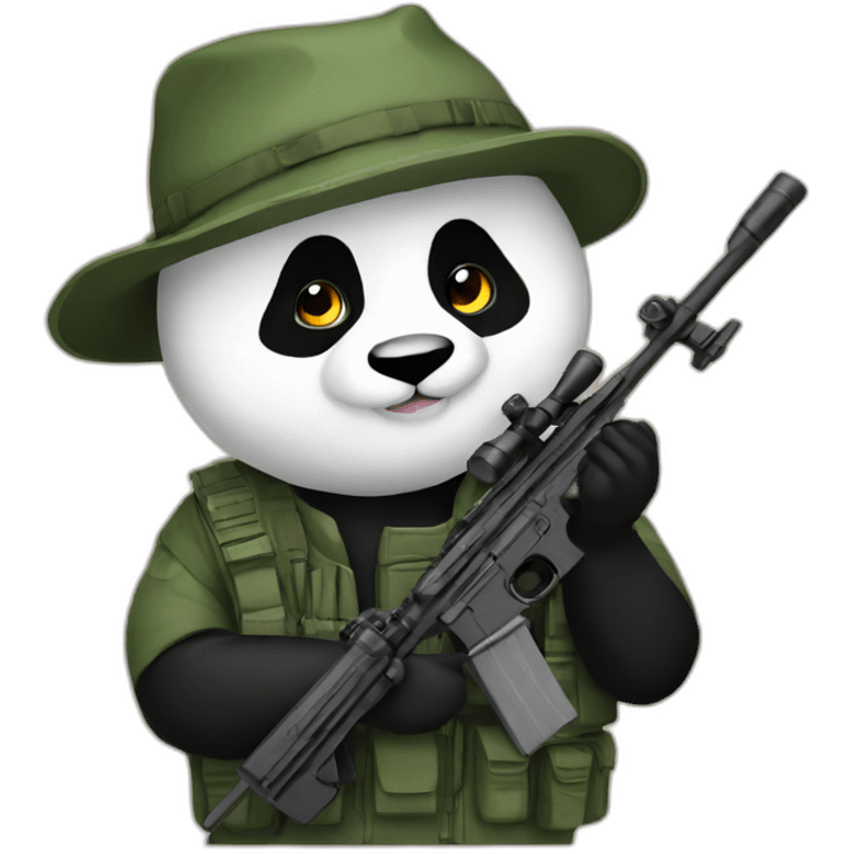 sniper-panda emoji