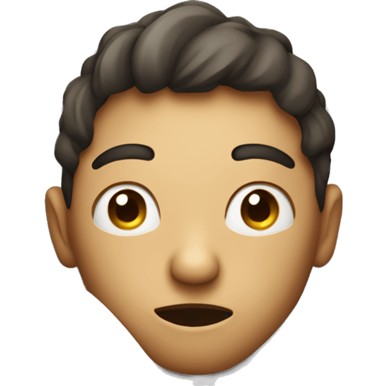 A person waking up out of bed IOS style emoji