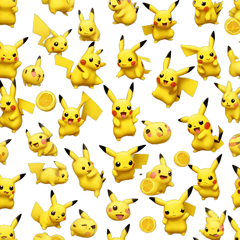 Pikachu enerve emoji